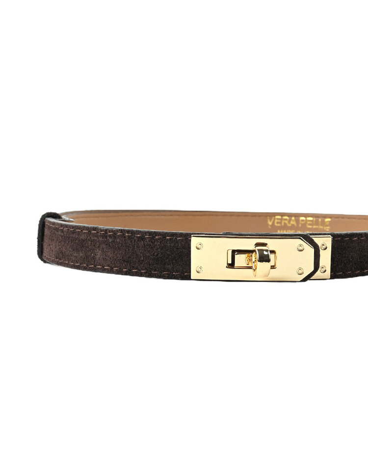 Giuliano Leather  Lederen suede riem | Suede | SET | 5591431