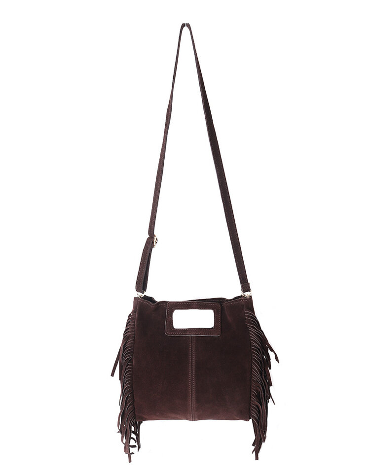 Giuliano Leather  Leather Shoulder Bag | Suede | 552509