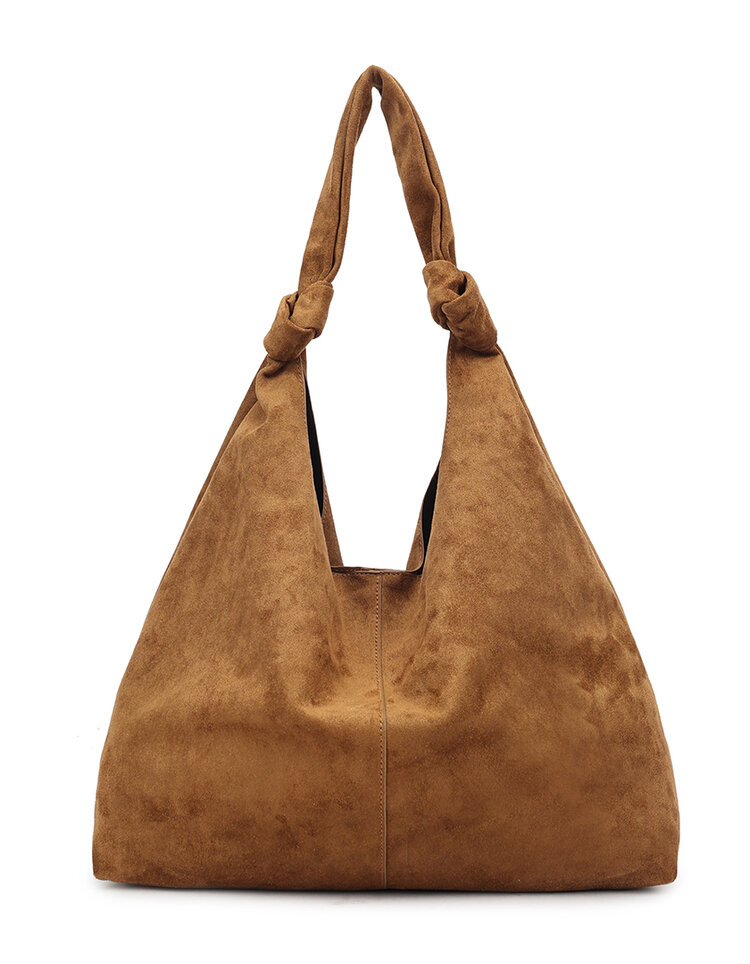 Kunstlederen suede handtas | 40092
