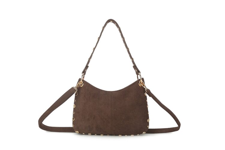 Giuliano Faux leather suede shoulder bag | 80165