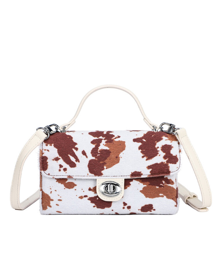 Faux leather handbag | 50016