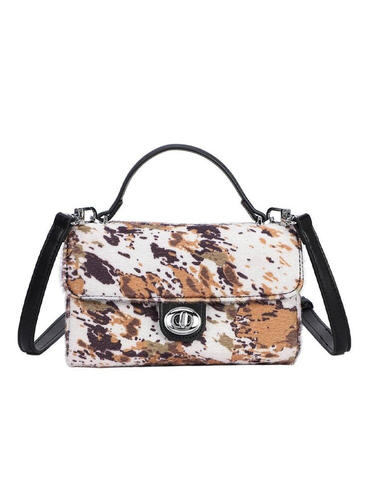 Faux leather handbag | 50016