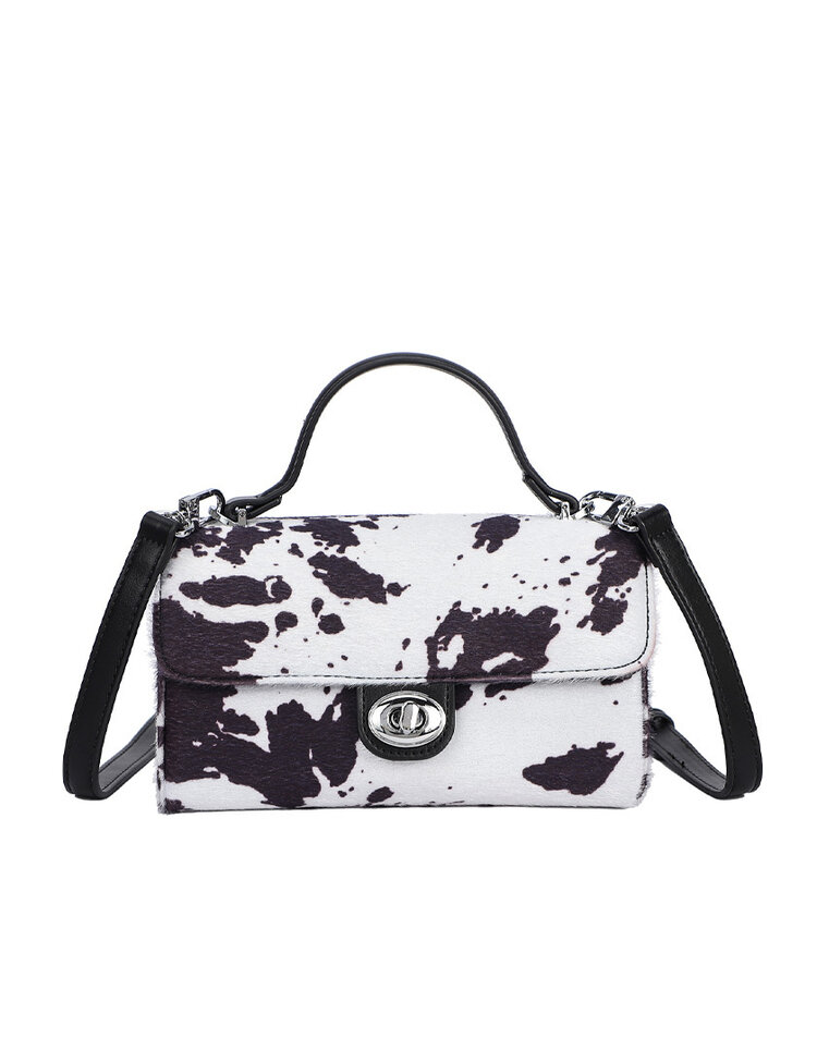 Faux leather handbag | 50016
