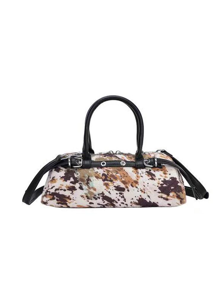 Faux leather handbag | 50015
