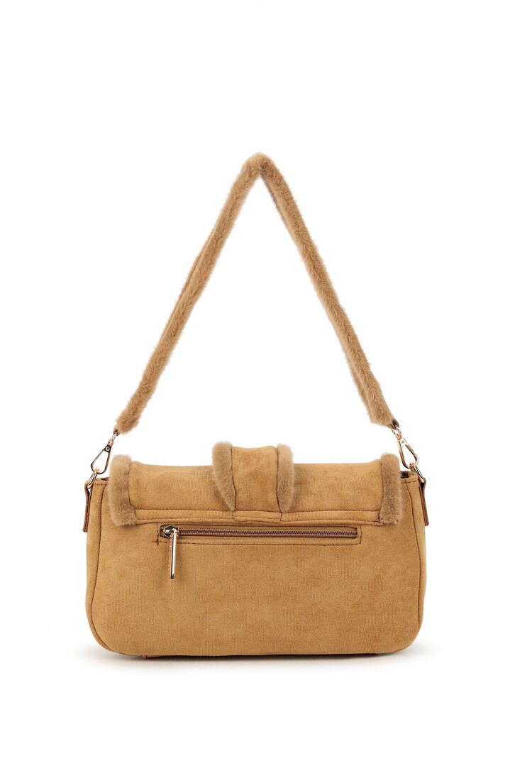 Suede shoulder bag | 70133