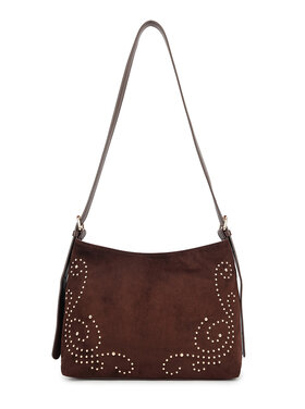 Faux leather shoulder bag | 60006