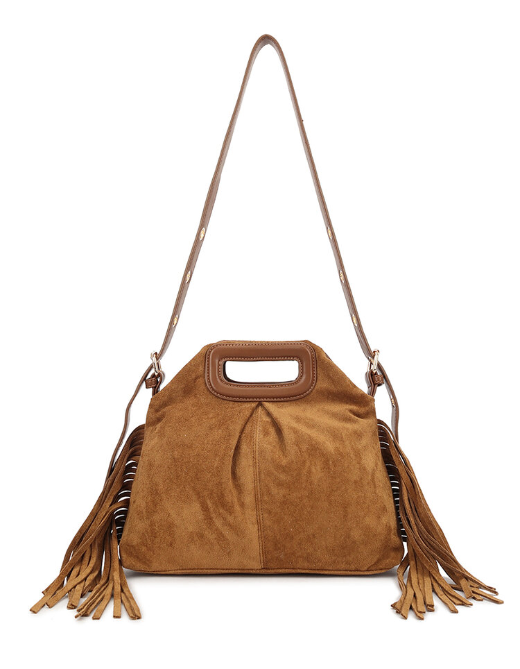 Faux leather shoulder bag | 60007