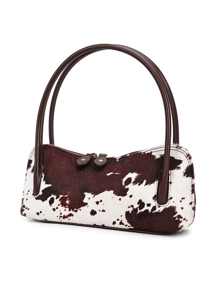 Faux leather shoulder bag | 40133