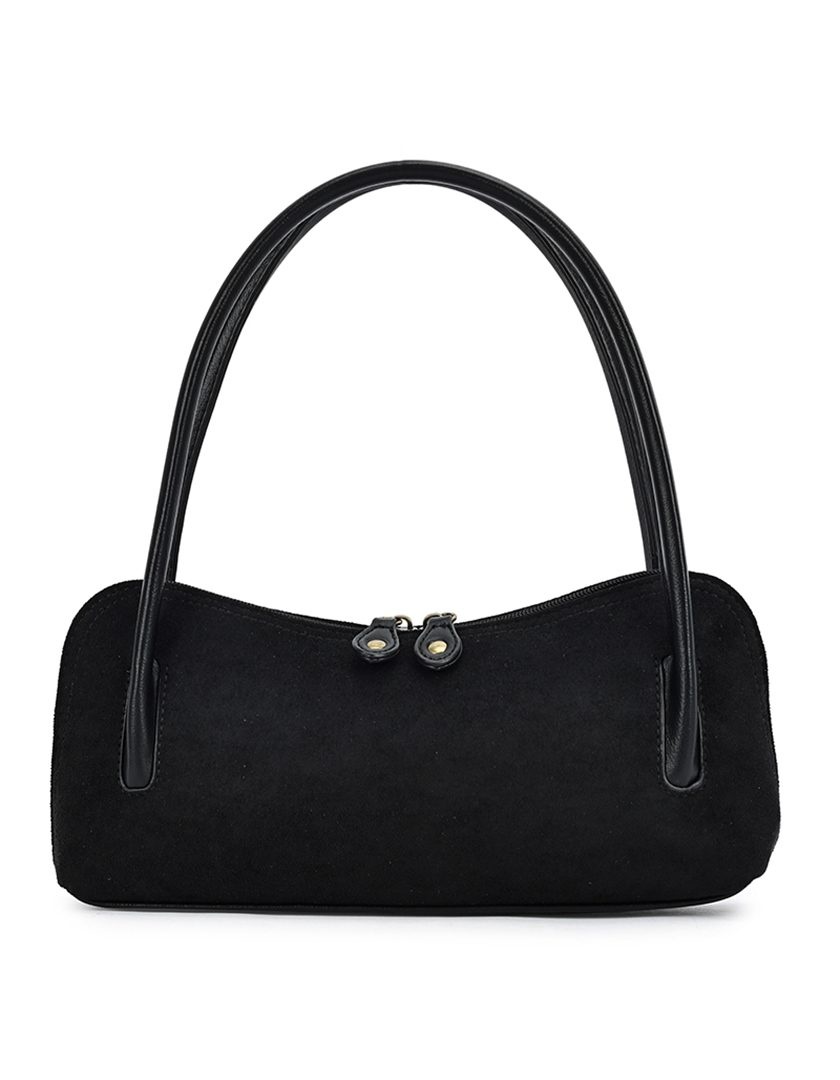 Kunstlederen suede schoudertas | 40135, foto 6 van 6