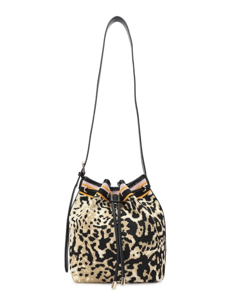 Gebreide schoudertas | Panter | 40139