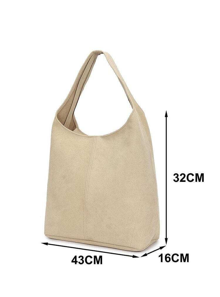 Faux suede shopper | 552598