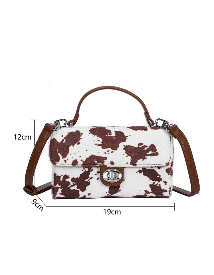 Faux leather handbag | 50016
