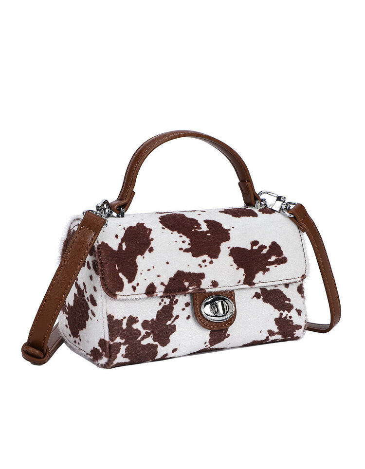 Faux leather handbag | 50016