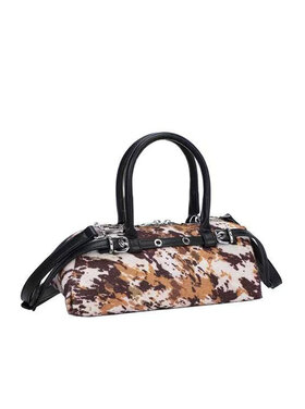 Faux leather handbag | 50015