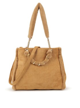 Art suede shoulder bag | 70135