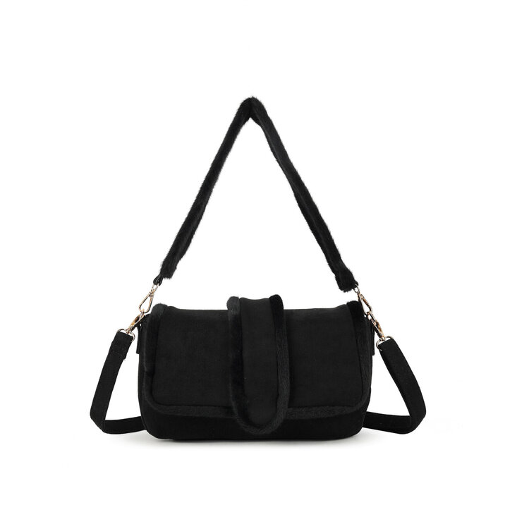 Kunst suede schoudertas | 70133