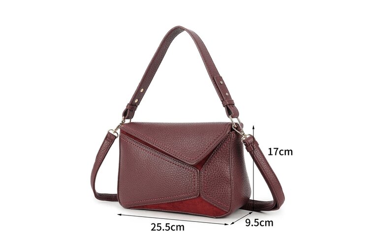 Faux leather shoulder bag| 20154