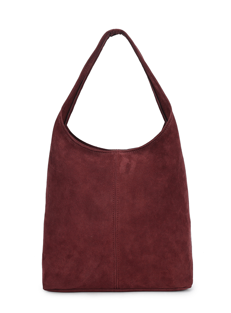 Kunstlederen suede shopper | 552598, foto 2 van 6