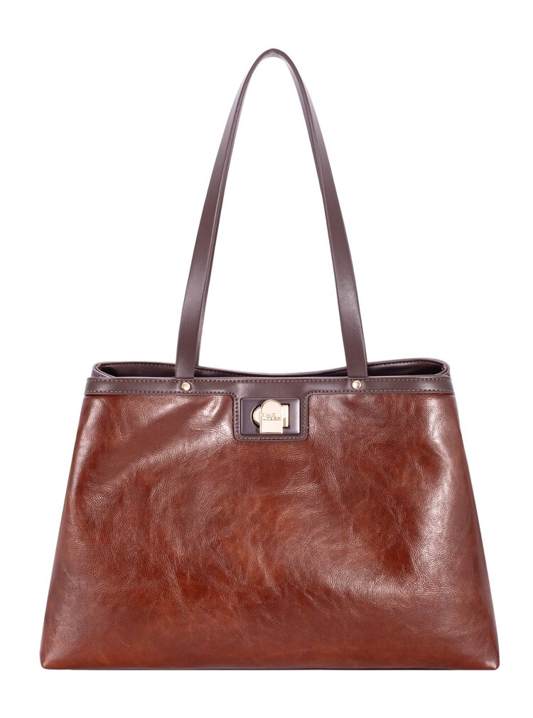 Faux leather shoulder bag | David Jones | CM8767