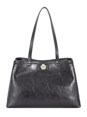 Faux leather shoulder bag | David Jones | CM8767