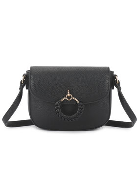 Faux leather shoulder bag | 40136