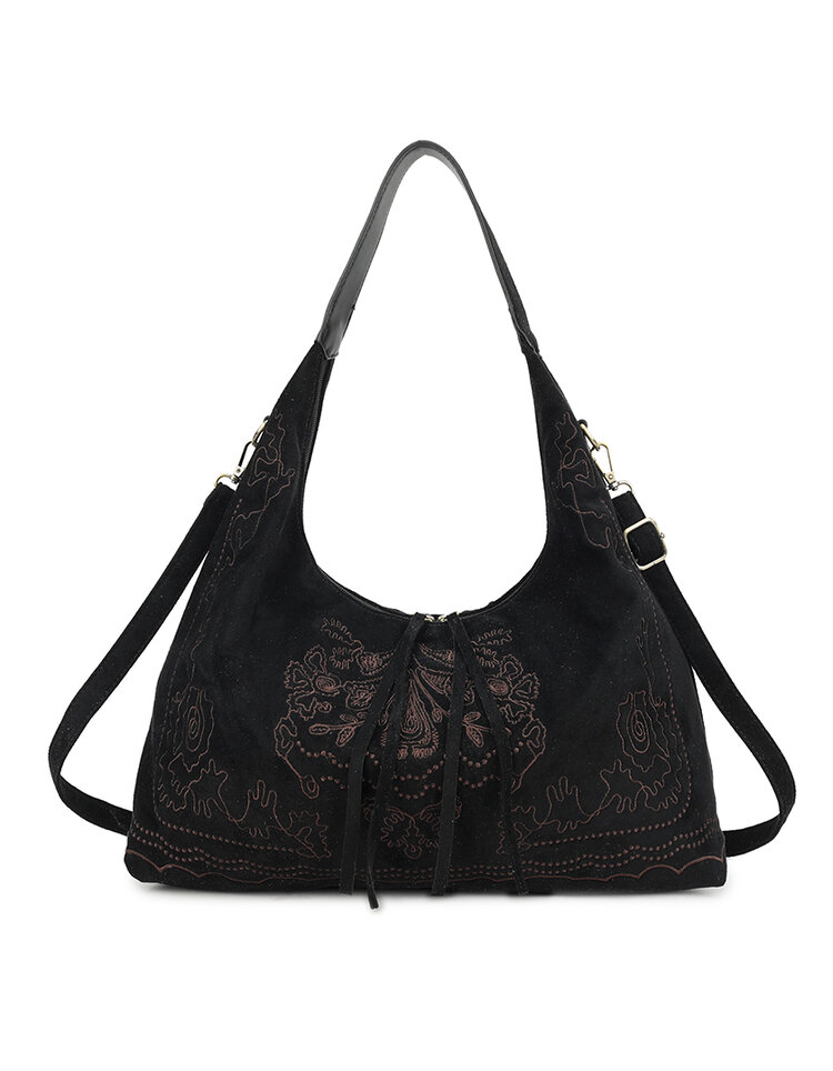 Faux leather shoulder bag | 60005