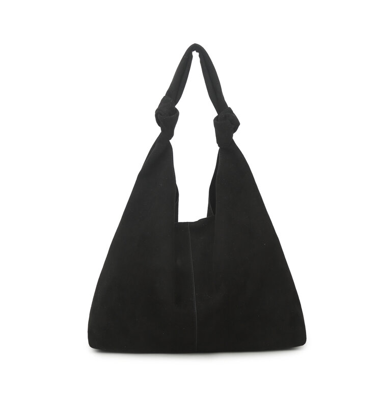 Faux suede handbag | 40092