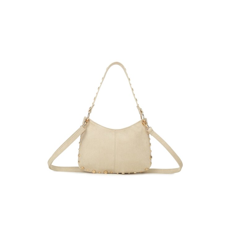Faux leather suede shoulder bag | 80165