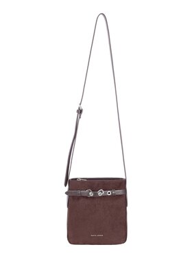 Faux leather shoulder bag | David Jones | CM8650