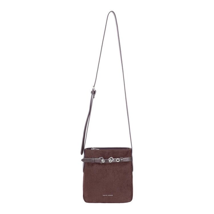 Faux leather shoulder bag | David Jones | CM8650