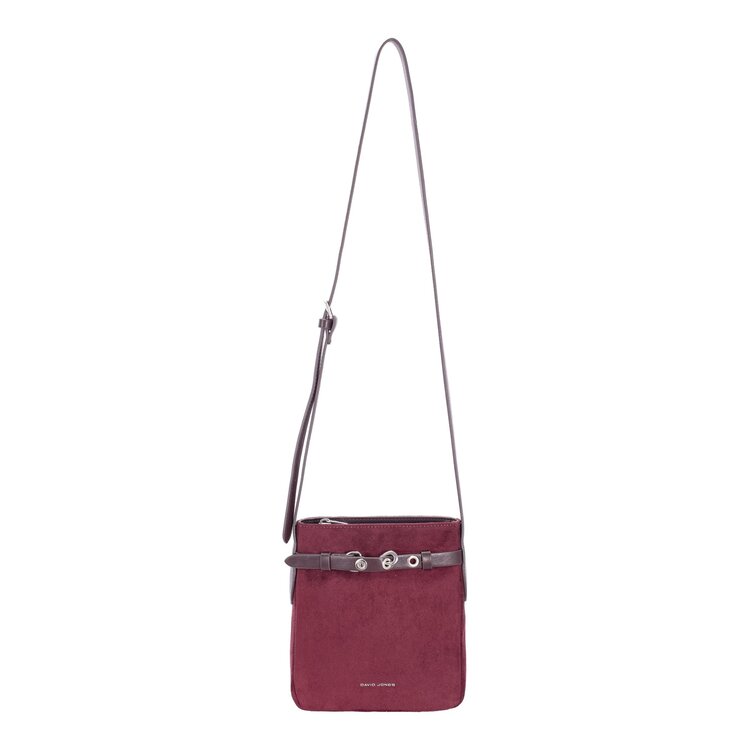 Faux leather shoulder bag | David Jones | CM8650