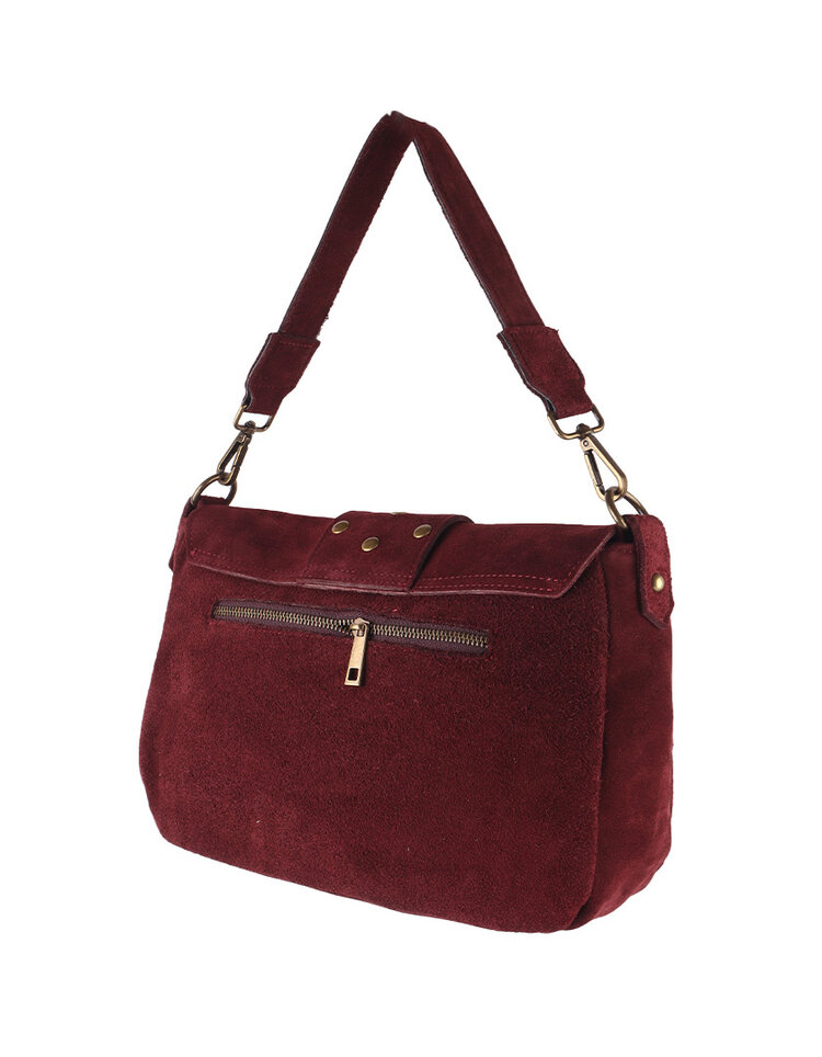 Giuliano Leather  Lederen schoudertas| Suède | 552495