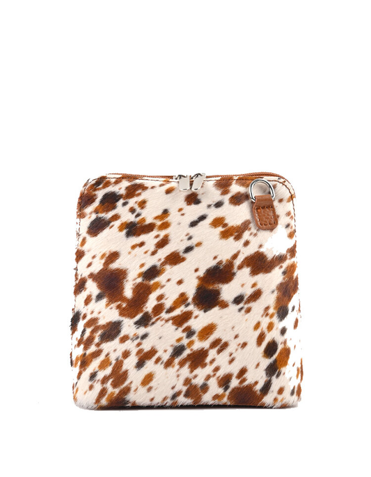 Giuliano Leather  Lederen schoudertasje | Koeprint | 5526061