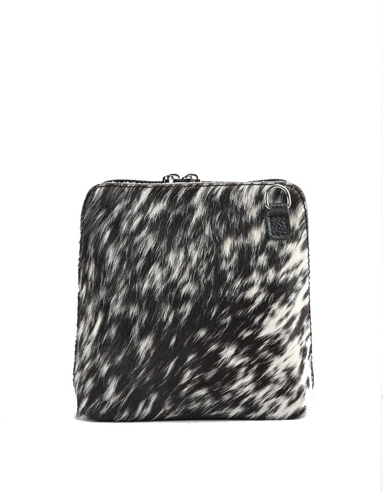 Giuliano Leather  Lederen schoudertasje | Koeprint | 552606