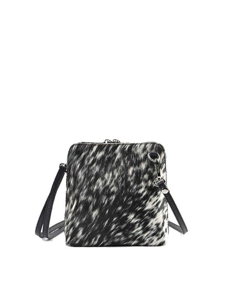 Giuliano Leather  Lederen schoudertasje | Koeprint | 552606