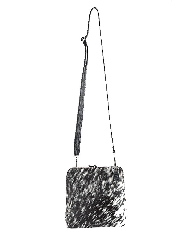 Giuliano Leather  Lederen schoudertasje | Koeprint | 552606