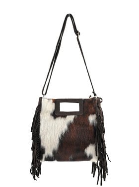 Giuliano Leather  Lederen schoudertas| Koeprint | 552615