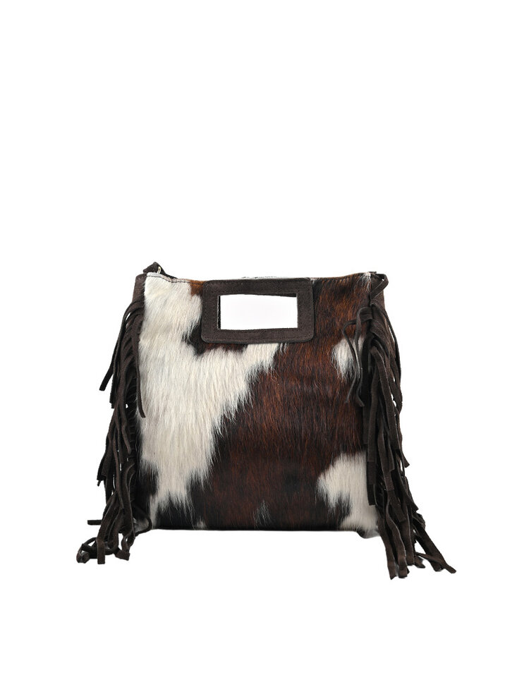 Giuliano Leather  Lederen schoudertas | Koeprint | 552615