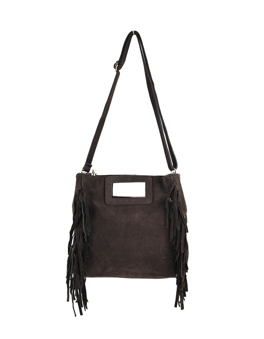 Giuliano Leather Lederen schoudertas | Koeprint | 552615, foto 3 van 3