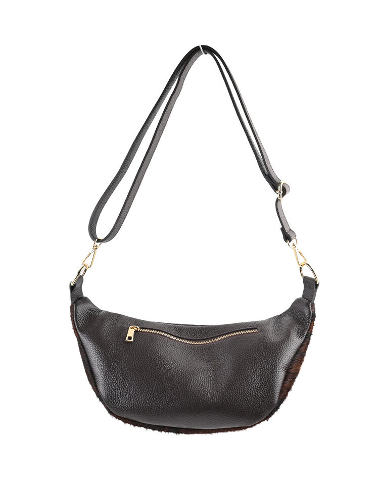 Giuliano Leather  Leather shoulder bag | Cow print | 552611
