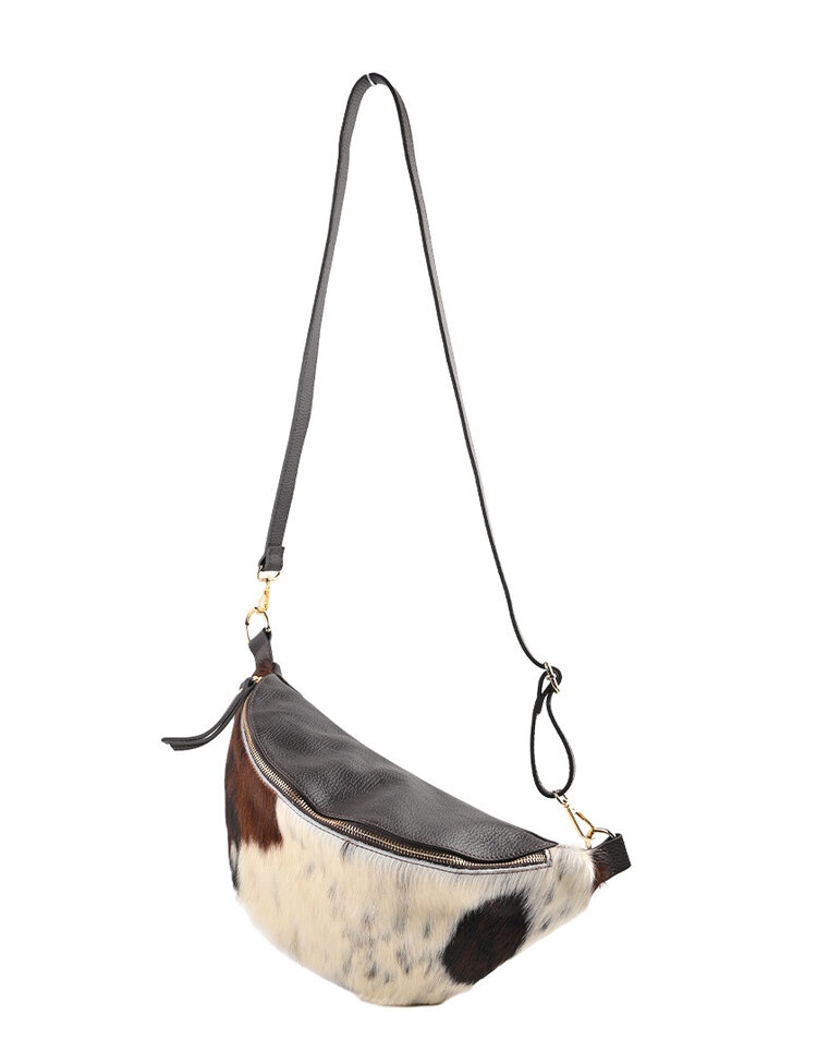 Giuliano Leather  Leather shoulder bag | Cow print | 552611