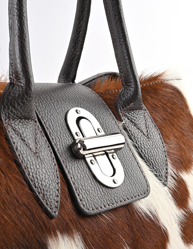 Giuliano Leather  Leather shoulder bag | Cow print | 552609