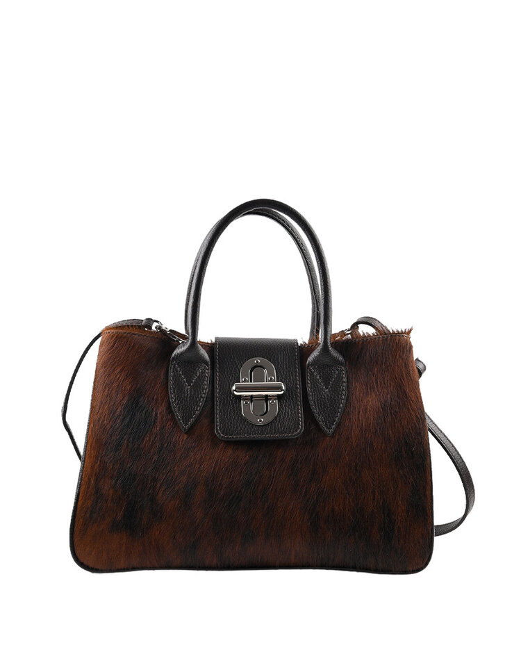 Giuliano Leather  Leather shoulder bag | Cow print | 552609