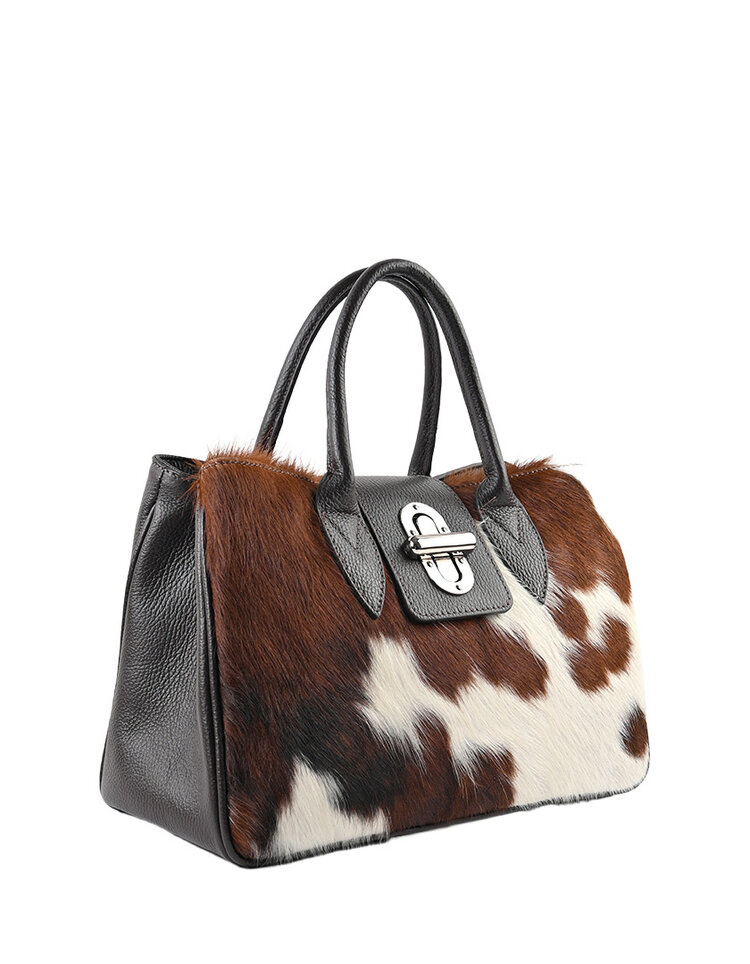 Giuliano Leather  Leather shoulder bag | Cow print | 552609
