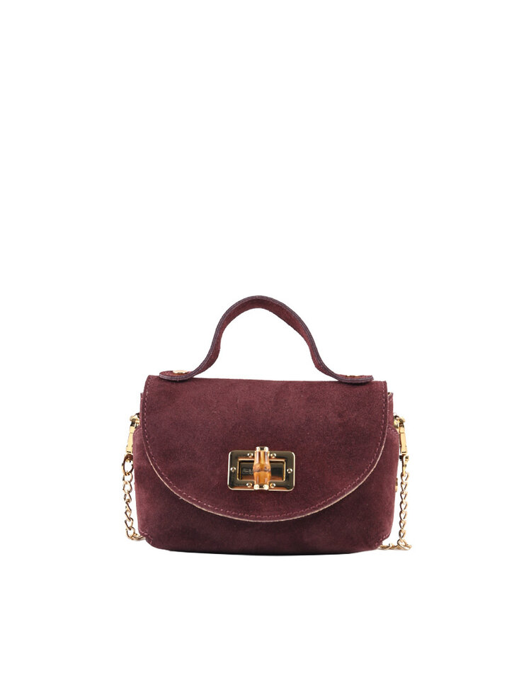 Giuliano Leather  Lederen Handtas | Suede | 552583