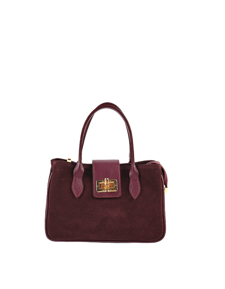 Giuliano Leather  Lederen Handtas | Suede | 552610