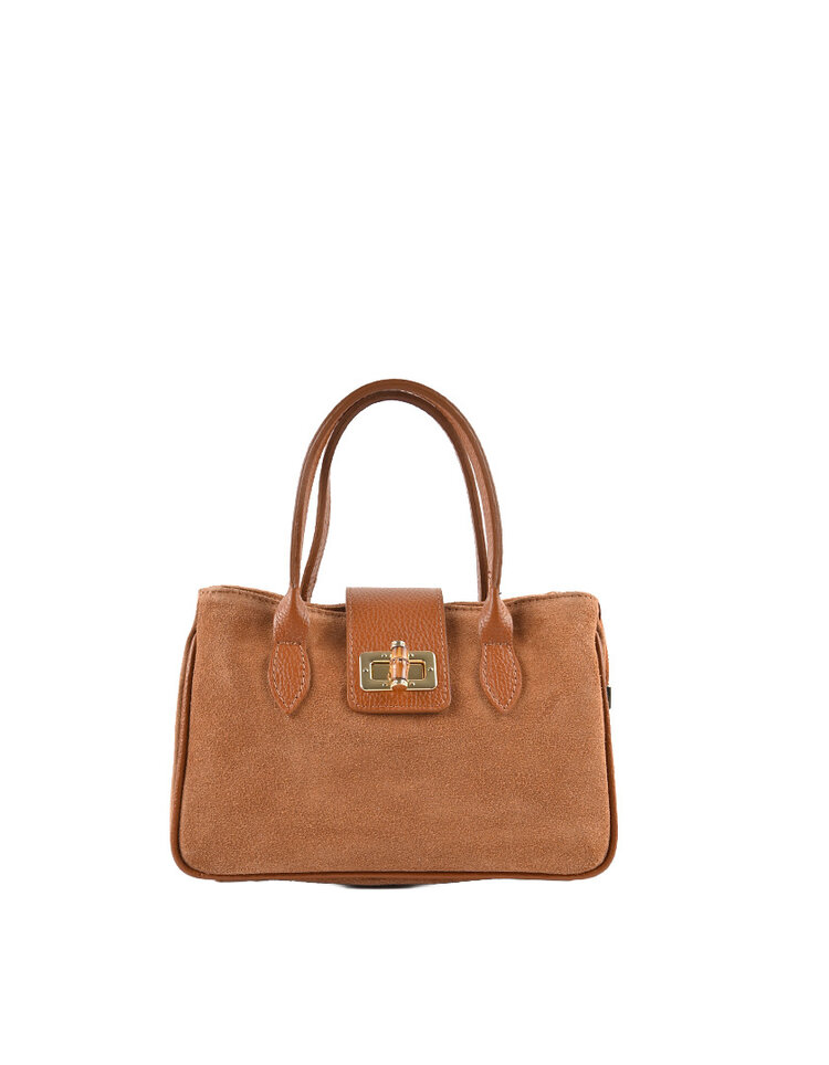 Giuliano Leather  Lederen Handtas | Suede | 552610