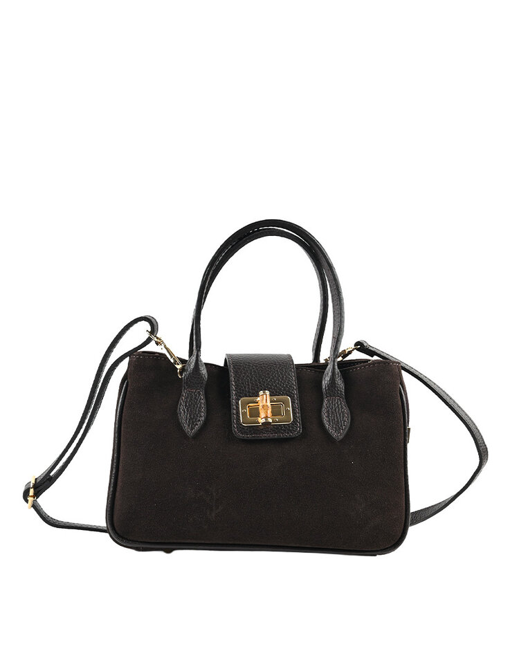Giuliano Leather  Lederen Handtas | Suede | 552610