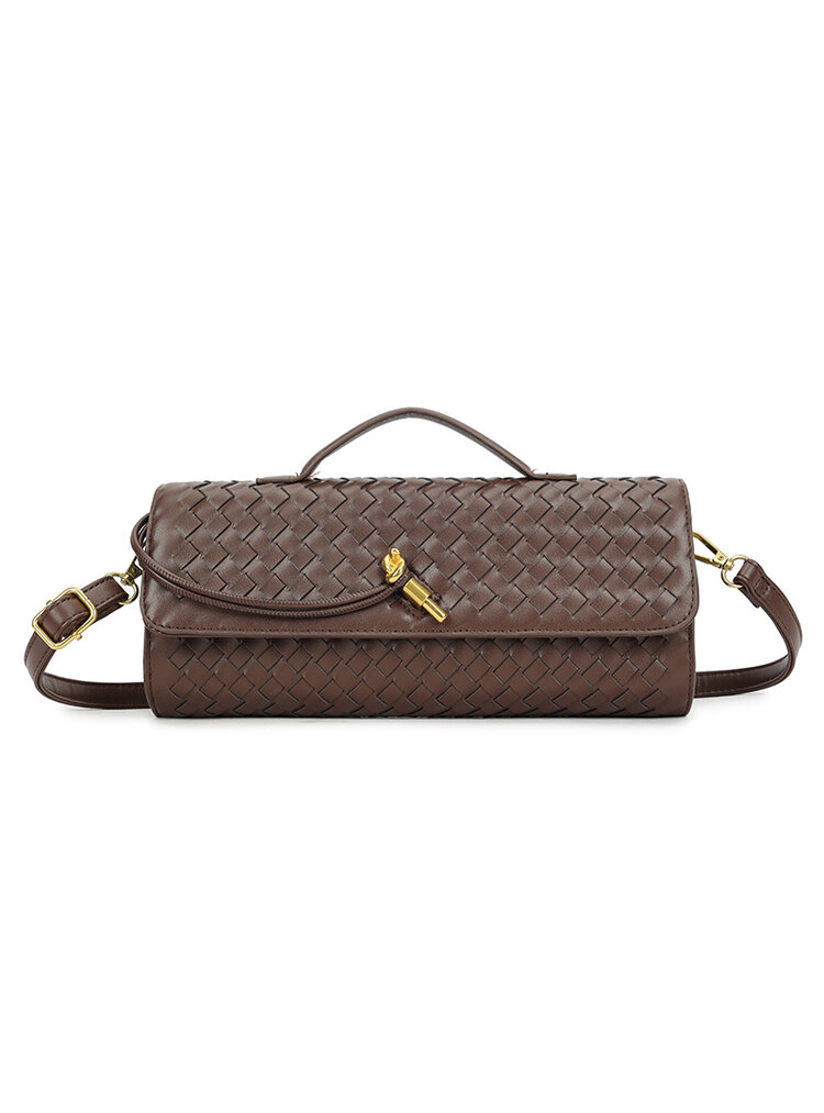 Gevlochten clutch | 80176