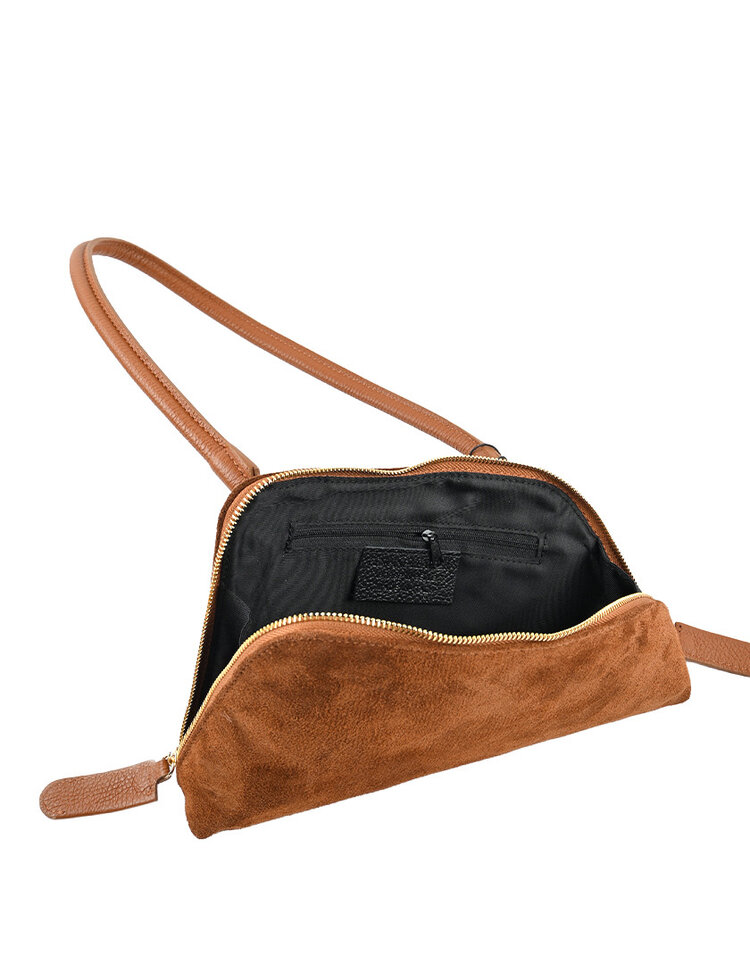 Giuliano Leather  Lederen schoudertas | Suede | 552628